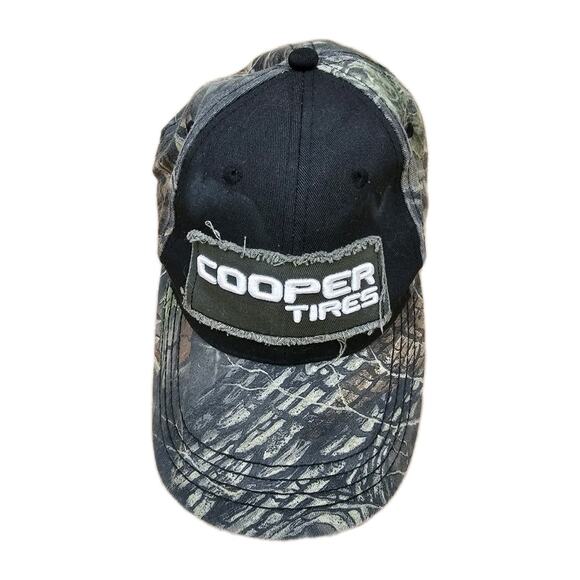 Cooper Tires Other - Cooper Tires Camouflage Hat Spell Out Logo Camo Baseball Trucker Strap Back Cap